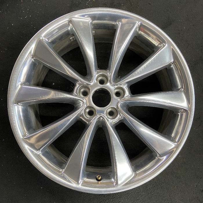 20" MKT 10 20x8 aluminum TPMS 10 flat spoke polished Original OEM Wheel Rim