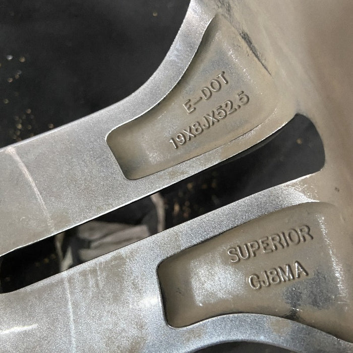 19" EDGE 15-17 19x8 aluminum TPMS 10 spoke 5 split spoke Original OEM Wheel Rim