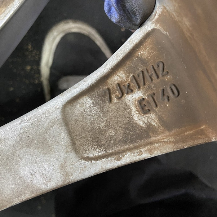 17" TIGUAN 18 17x7 alloy 10 spoke split spoke Original OEM Wheel Rim