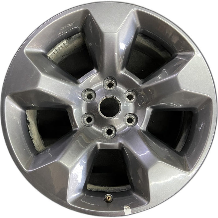 20" DODGE 1500 PICKUP 20-21 6 lug 20x9 5 spoke opt WRW black Original OEM Wheel Rim