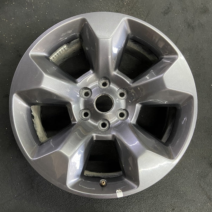 20" DODGE 1500 PICKUP 20-21 6 lug 20x9 5 spoke opt WRW black Original OEM Wheel Rim