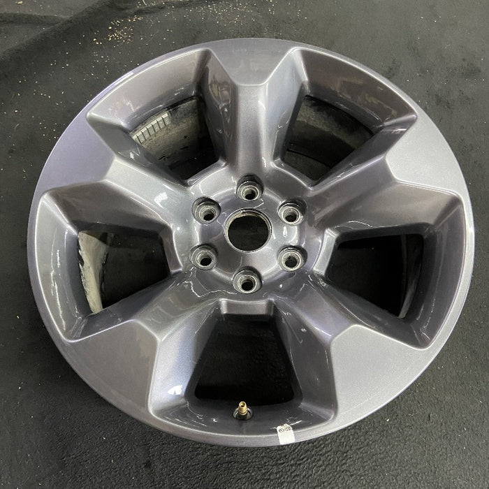 20" DODGE 1500 PICKUP 20-21 6 lug 20x9 5 spoke opt WRW black Original OEM Wheel Rim