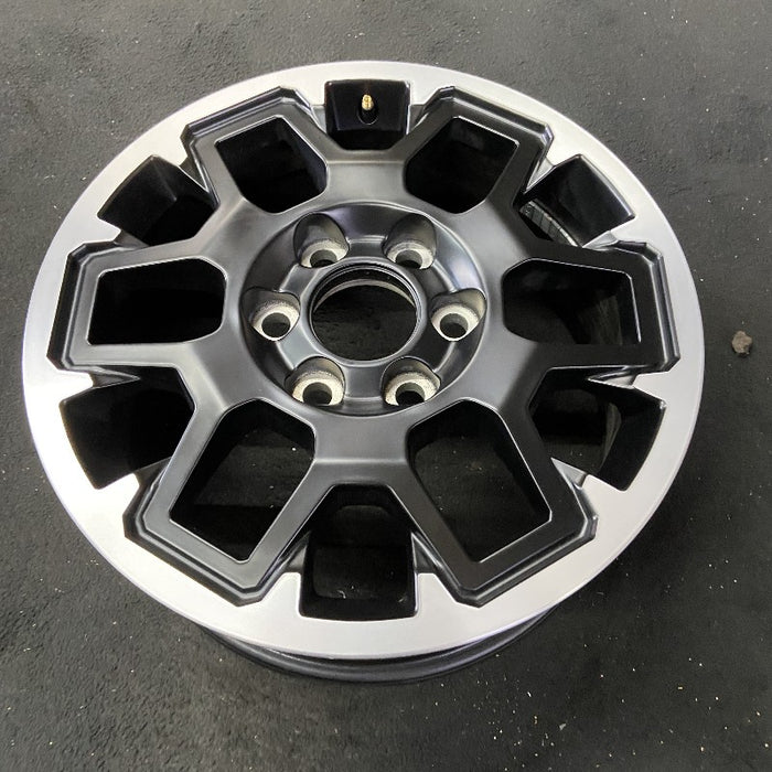 17" TACOMA 24 17x7.5 black TRD Off-package Original OEM Wheel Rim - View 8
