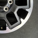 17" TACOMA 24 17x7.5 black TRD Off-package Original OEM Wheel Rim - Back View