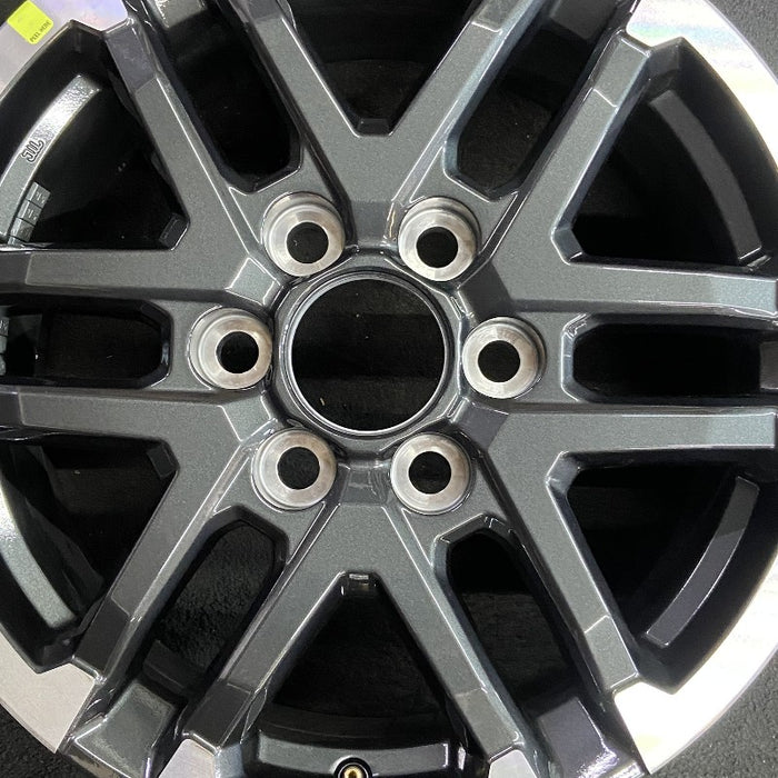 18" TACOMA 24 18x7.5 6 Y spoke TRD Sport Original OEM Wheel Rim - Angle View