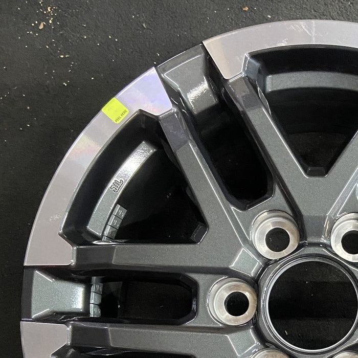 18" TACOMA 24 18x7.5 6 Y spoke TRD Sport Original OEM Wheel Rim - Side Profile