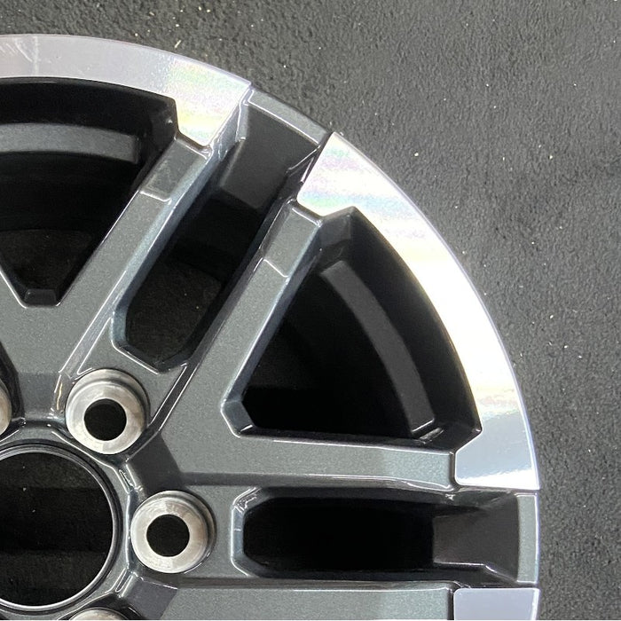 18" TACOMA 24 18x7.5 6 Y spoke TRD Sport Original OEM Wheel Rim - Close-Up Detail