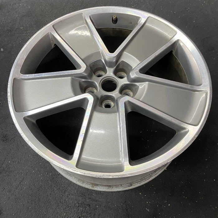 21" CAMARO 13-14 21x9.5 rear 5 single spoke gray Original OEM Wheel Rim - View 8