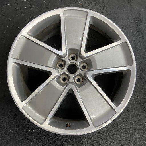 21" CAMARO 13-14 21x8.5 frt 5 single spoke gray Original OEM Wheel Rim - Front View
