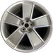 21" CAMARO 13-14 21x8.5 frt 5 single spoke gray Original OEM Wheel Rim - Front View