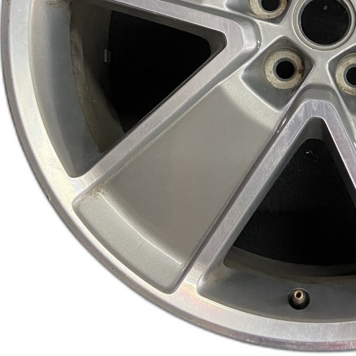 21" CAMARO 13-14 21x8.5 frt 5 single spoke gray Original OEM Wheel Rim - Back View