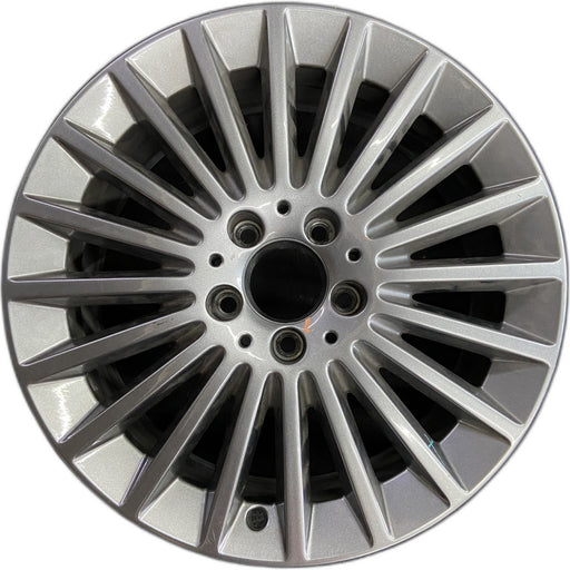 17" MERCEDES C-CLASS 15 205 Type; , C300, 17x7, 20 spoke Original OEM Wheel Rim - Front View