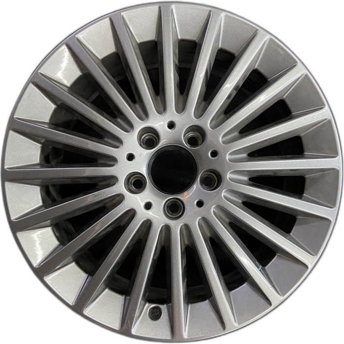 17" MERCEDES C-CLASS 15 205 Type; , C300, 17x7, 20 spoke Original OEM Wheel Rim - Front View