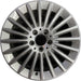 17" MERCEDES C-CLASS 15 205 Type; , C300, 17x7, 20 spoke Original OEM Wheel Rim - Front View
