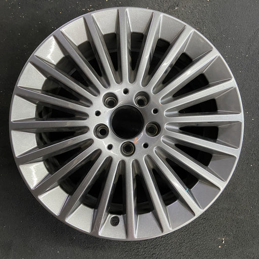 17" MERCEDES C-CLASS 15 205 Type; , C300, 17x7, 20 spoke Original OEM Wheel Rim - Angle View