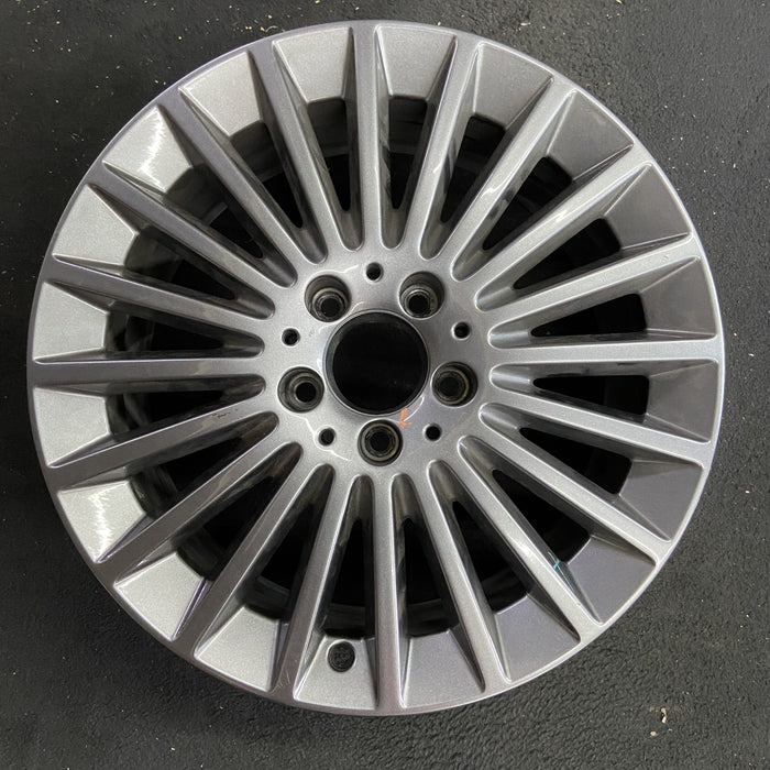 17" MERCEDES C-CLASS 15 205 Type; , C300, 17x7, 20 spoke Original OEM Wheel Rim - Angle View