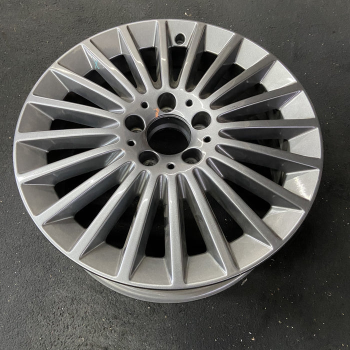 17" MERCEDES C-CLASS 15 205 Type; , C300, 17x7, 20 spoke Original OEM Wheel Rim - Close-Up Detail