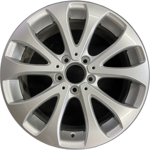 17" MERCEDES E-CLASS 17 213 Type Sedan E300 17x7.5 Original OEM Wheel Rim - Front View