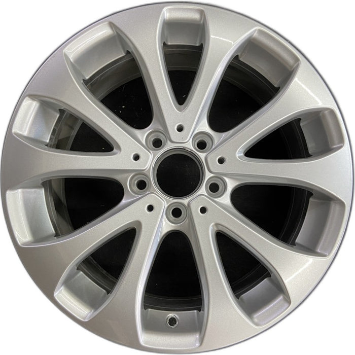 17" MERCEDES E-CLASS 17 213 Type Sedan E300 17x7.5 Original OEM Wheel Rim - Front View
