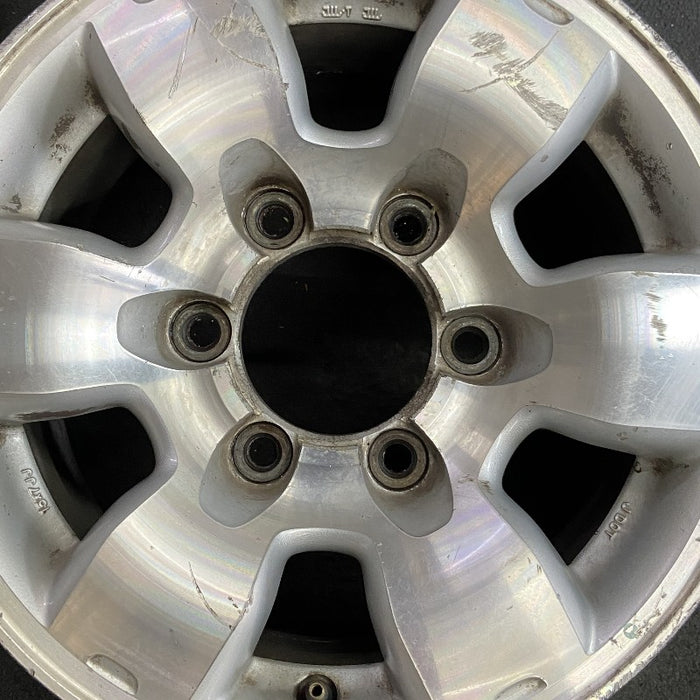15" PATHFINDER 96 15x7 alloy SE Original OEM Wheel Rim - Angle View