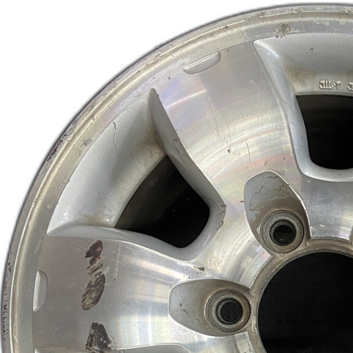 15" PATHFINDER 96 15x7 alloy SE Original OEM Wheel Rim - Angle View