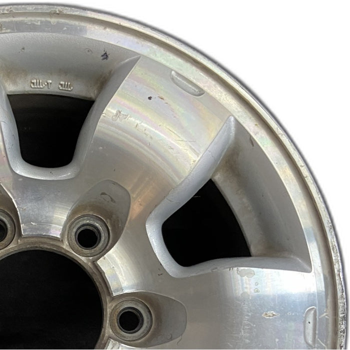 15" PATHFINDER 96 15x7 alloy SE Original OEM Wheel Rim - Side Profile