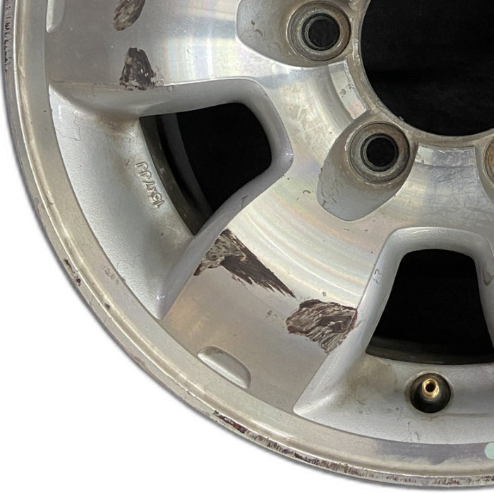 15" PATHFINDER 96 15x7 alloy SE Original OEM Wheel Rim - Back View