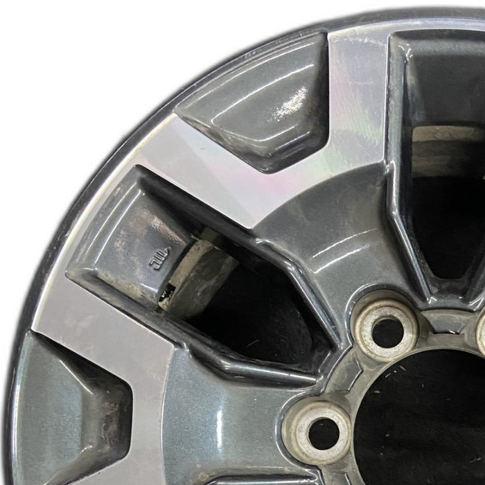 16" TACOMA 16 16x7 alloy 6 spoke Y spoke machined dark gray Original OEM Wheel Rim