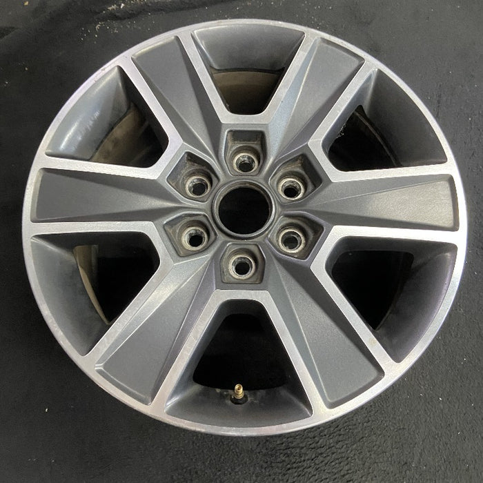 18" FORD F150 PICKUP 15-16 18x7.5 aluminum 6 spoke machined face with spoke pockets Original OEM Wheel Rim