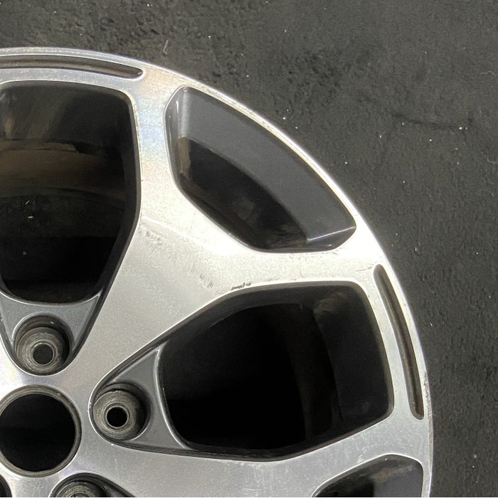 18" TELLURIDE 20-22 18x7.5 alloy 5 spoke Y spoke machined finish Original OEM Wheel Rim