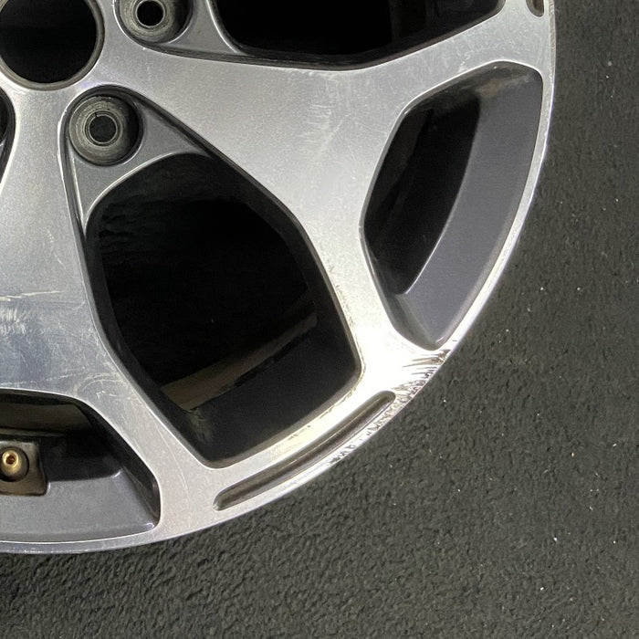 18" TELLURIDE 20-22 18x7.5 alloy 5 spoke Y spoke machined finish Original OEM Wheel Rim