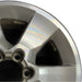 17" 4 RUNNER 10-13 17x7 alloy 6 spoke Original OEM Wheel Rim - Side Profile
