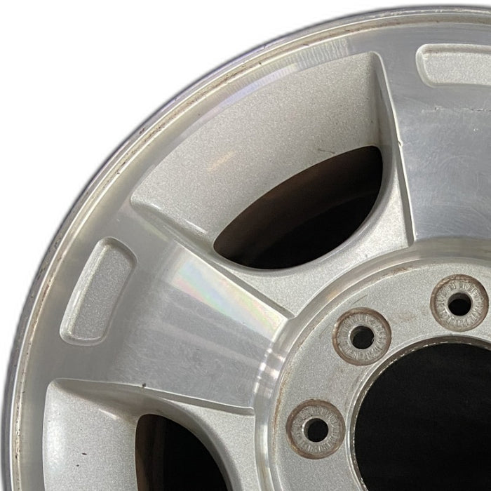 18" FORD F250SD PICKUP 09-10 18x8 SRW TPMS 5 spoke aluminum cast indented spoke ends Original OEM Wheel Rim