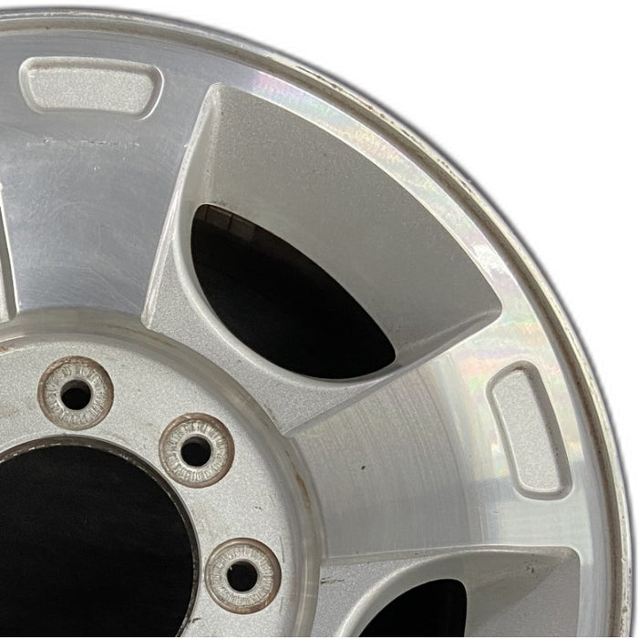 18" FORD F250SD PICKUP 09-10 18x8 SRW TPMS 5 spoke aluminum cast indented spoke ends Original OEM Wheel Rim