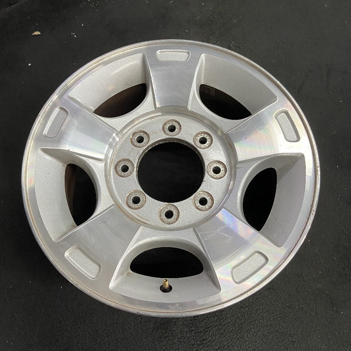 18" FORD F250SD PICKUP 09-10 18x8 SRW TPMS 5 spoke aluminum cast indented spoke ends Original OEM Wheel Rim