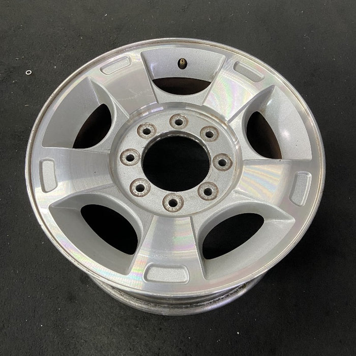 18" FORD F250SD PICKUP 09-10 18x8 SRW TPMS 5 spoke aluminum cast indented spoke ends Original OEM Wheel Rim
