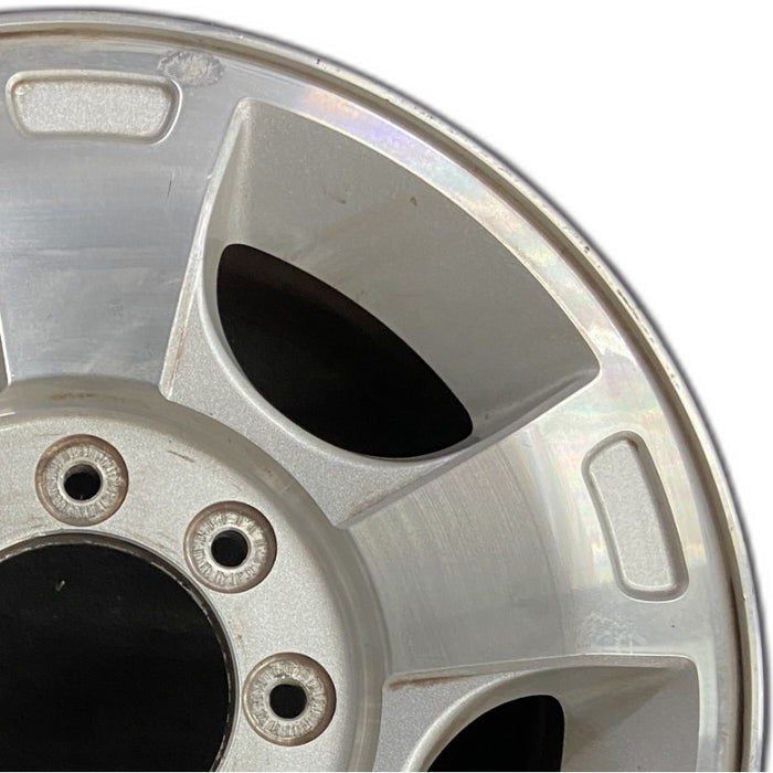 18" FORD F250SD PICKUP 09-10 18x8 SRW TPMS 5 spoke aluminum cast indented spoke ends Original OEM Wheel Rim