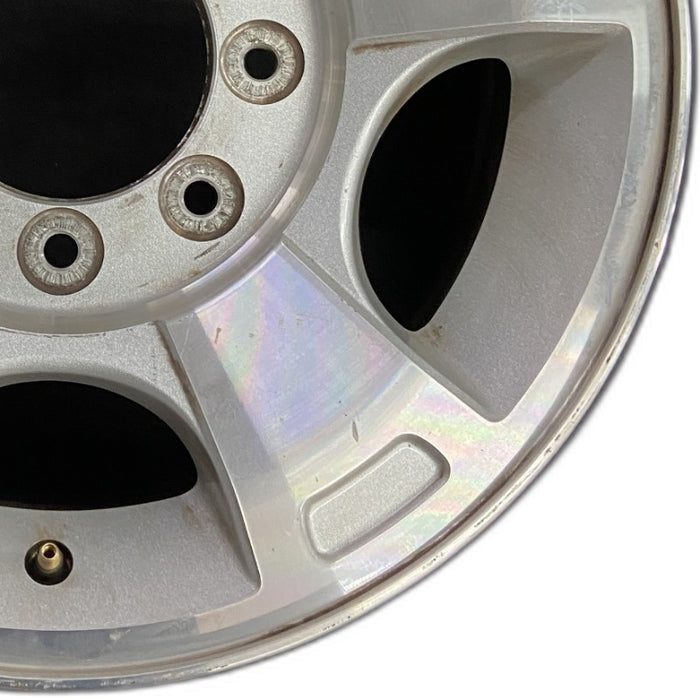 18" FORD F250SD PICKUP 09-10 18x8 SRW TPMS 5 spoke aluminum cast indented spoke ends Original OEM Wheel Rim