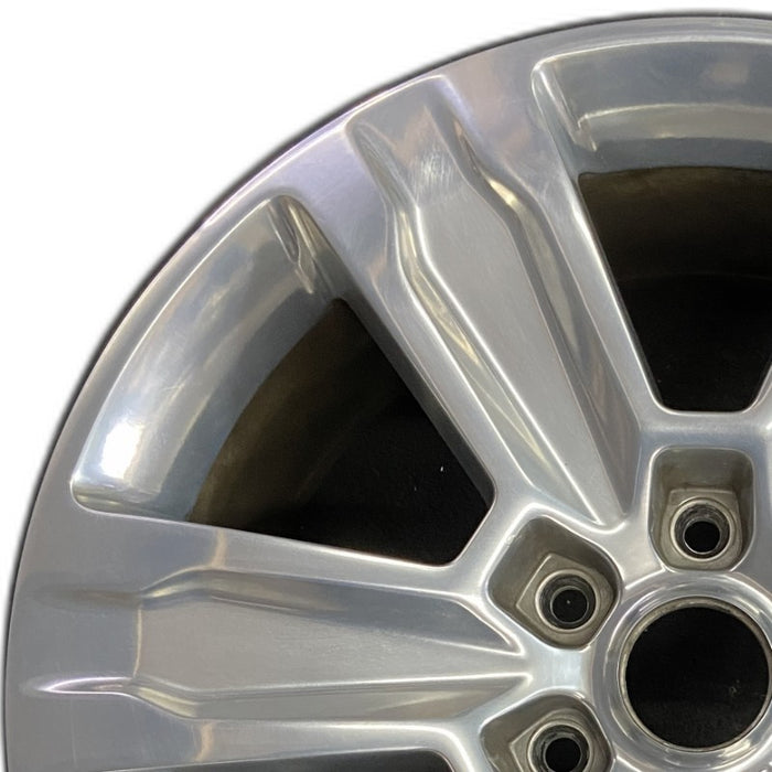 20" FORD F150 PICKUP 15-20 20x8.5 6 spoke polished indented spokes Original OEM Wheel Rim