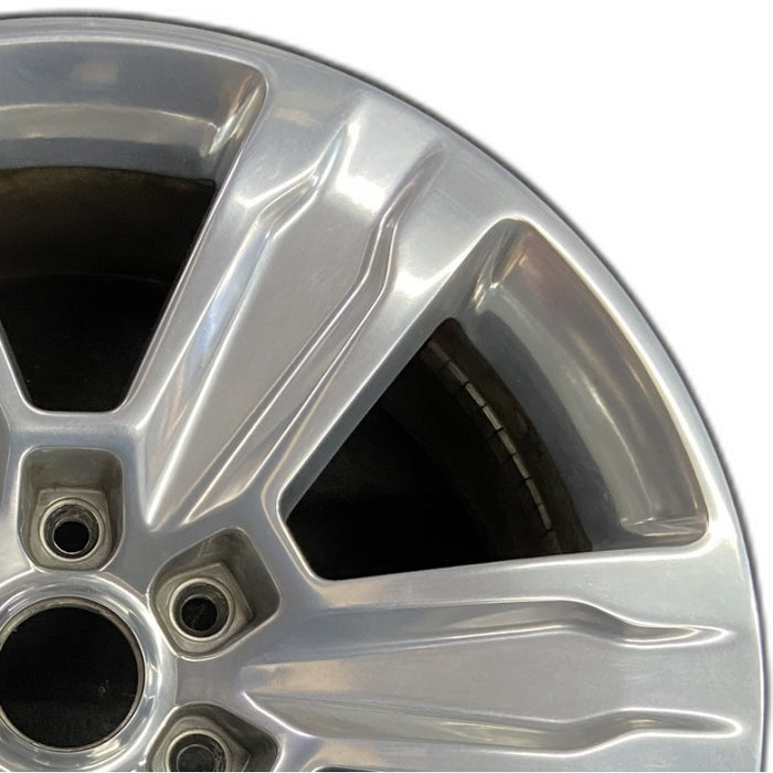 20" FORD F150 PICKUP 15-20 20x8.5 6 spoke polished indented spokes Original OEM Wheel Rim