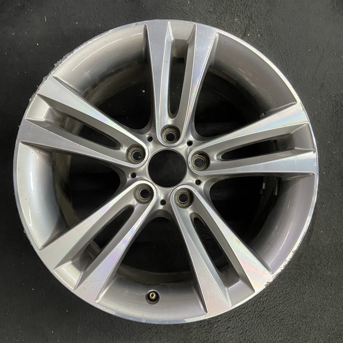 18" BMW 430i 20 18x8, 5 spoke, double spoke, flared spoke Original OEM Wheel - Additional View