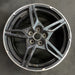 19" CORVETTE 20-22 frt 19x8.5 5 spoke black opt Q8Q Original OEM Wheel Rim - Additional View