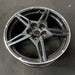 19" CORVETTE 20-22 frt 19x8.5 5 spoke black opt Q8Q Original OEM Wheel Rim - View 8