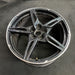 20" CORVETTE 20-22 rear 20x11 5 spoke black opt Q8Q Original OEM Wheel Rim - View 7