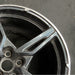 20" CORVETTE 20-22 rear 20x11 5 spoke black opt Q8Q Original OEM Wheel Rim - Close-Up Detail