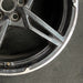 20" CORVETTE 20-22 rear 20x11 5 spoke black opt Q8Q Original OEM Wheel Rim - Back View