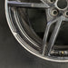 20" CORVETTE 20-22 rear 20x11 5 spoke black opt Q8Q Original OEM Wheel Rim - Additional View