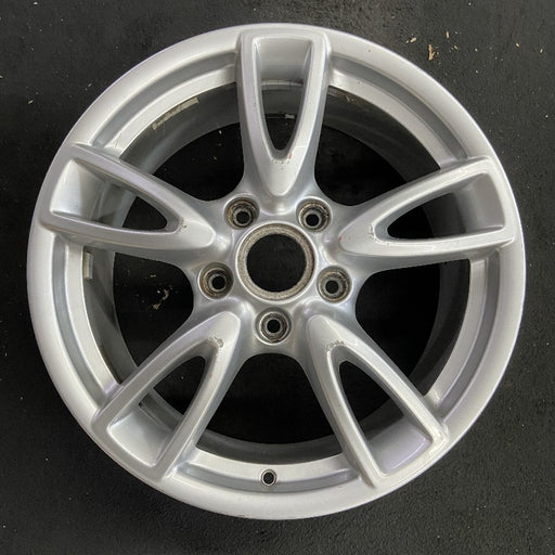 18" PORSCHE 911 09-11 18x8 frt Original OEM Wheel Rim - Front View