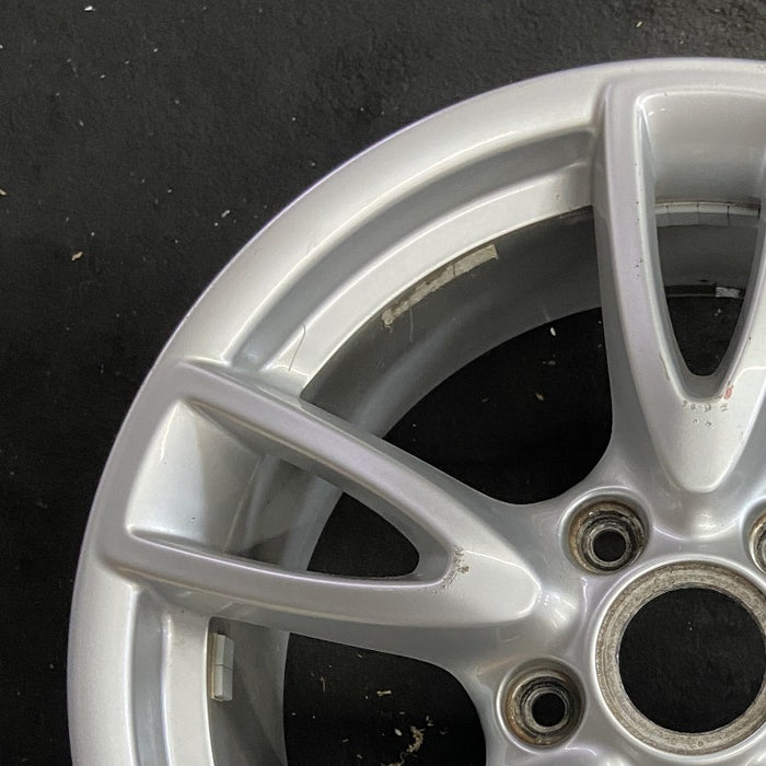 18" PORSCHE 911 09-11 18x8 frt Original OEM Wheel Rim - Side Profile