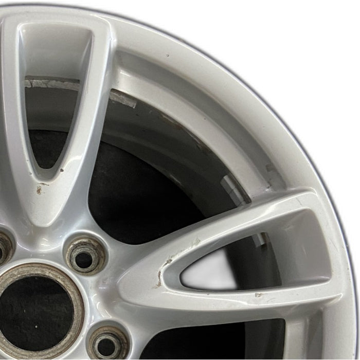 18" PORSCHE 911 09-11 18x8 frt Original OEM Wheel Rim - Side Profile